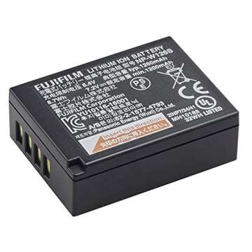 Fujifilm NP-W126S Li-Ion Battery for X Series Cameras