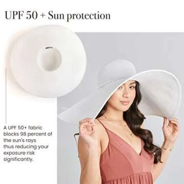 X-Large Brim Sun Hat with UPF 50+ Protection