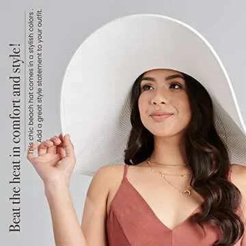 X-Large Brim Sun Hat with UPF 50+ Protection