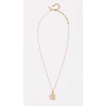 Kate Spade "S" Pendant Necklace - Personalize Your Style