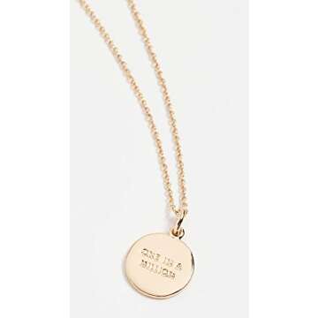 Kate Spade "S" Pendant Necklace - Personalize Your Style