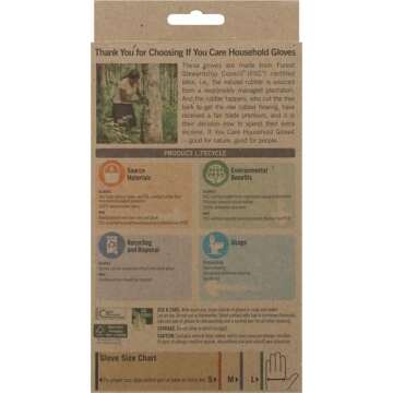 Eco-Friendly IF YOU CARE Household Gloves - Small Pack
