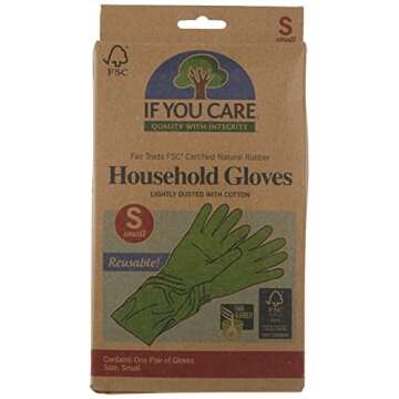 Eco-Friendly IF YOU CARE Household Gloves - Small Pack