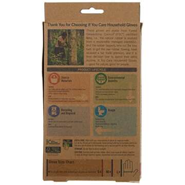 Eco-Friendly IF YOU CARE Household Gloves - Small Pack