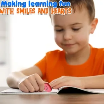 Mini Smile Face Heart Erasers for Classrooms and Parties