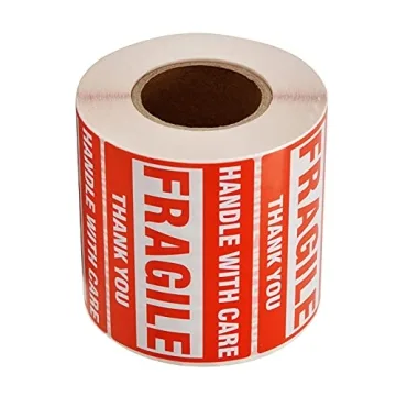 Fragile Stickers - 500 Labels for Safe Shipping