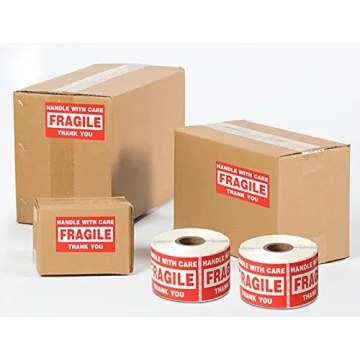Fragile Stickers - 500 Labels for Safe Shipping