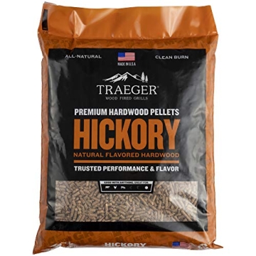 Premium Traeger Hickory Wood Pellets 20lb Bag - Elevate Your Grilling