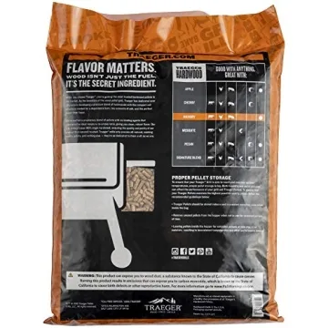 Traeger Hickory Wood Pellets 20lb Bag Smokers Grills