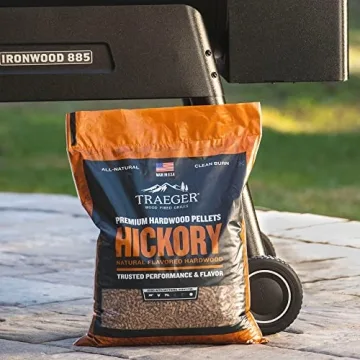Traeger Hickory Wood Pellets 20lb Bag Smokers Grills