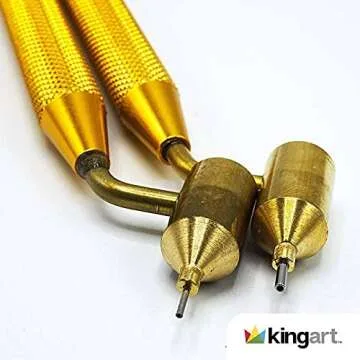 KINGART Fine Line Painting Pen Set of 2 Sizes