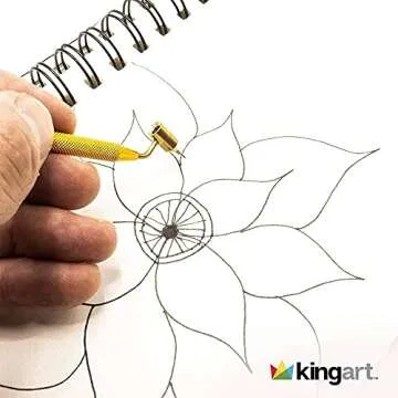 KINGART Fine Line Painting Pen Set of 2 Sizes