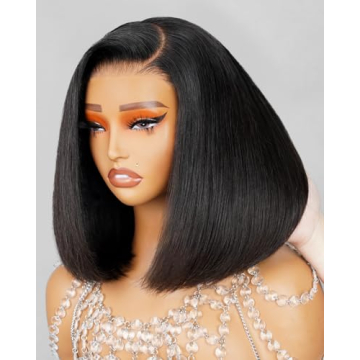 MEGALOOK 230% Density Bob Wig - Glueless & Natural