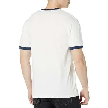 Olivia Rodrigo Unisex-Adult Standard Yearbook Ringer TEE, White, Medium