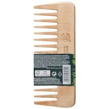 The Body Shop 1094667 Detangling Comb, Bamboo, 5.5", 0.001 Oz