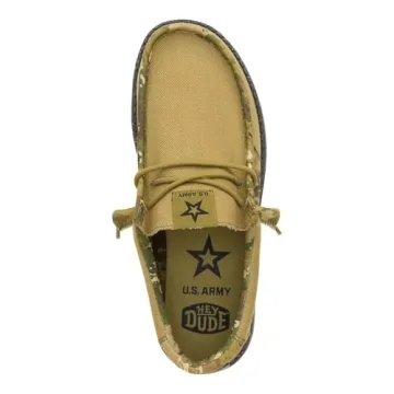 Hey Dude Wally Camo Men's Slip-on Shoes Size 10