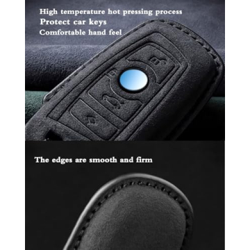 Luxury Xmzaimy Key Fob Cover for BMW Models - Stylish & Durable