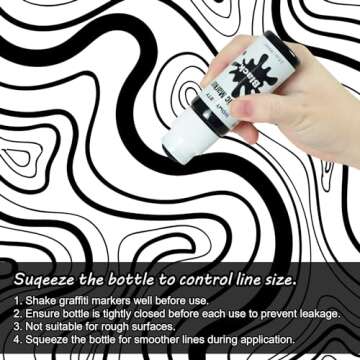 HOMY ARTY Acrylic Paint Markers - Jumbo 18mm Permanent Markers