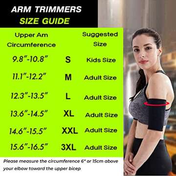 WenX Arm Trimmers for Women - Sauna Arm Toners