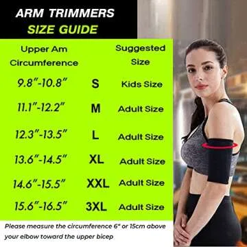 WenX Arm Trimmers for Women - Sauna Arm Toners