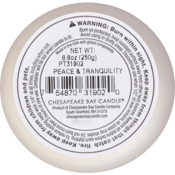 Chesapeake Bay Candle Peace + Tranquility Scented Candle