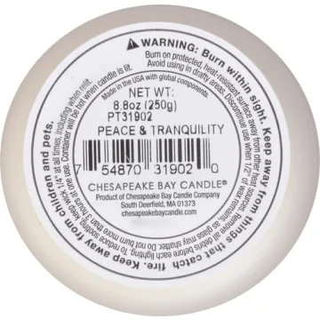 Chesapeake Bay Candle Peace + Tranquility Scented Candle