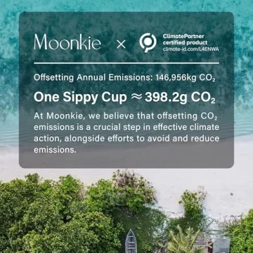 Moonkie Silicone Baby Sippy Cups | 3 Stages Transition Cup