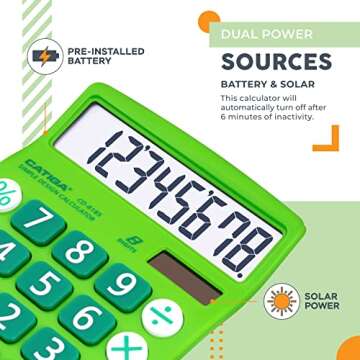 Buy CATIGA Desktop Calculator with Large Easy Read Display