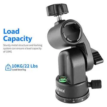 50cm NEEWER Arrow Arm for Tripod - Ideal for Aerial and Macro Photography