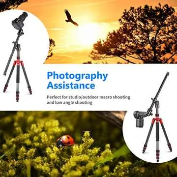 50cm NEEWER Arrow Arm for Tripod - Ideal for Aerial and Macro Photography