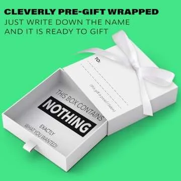 Prank Gift Useless Box: Popular Gifts For Women. Men, and Kids - Useless Box Prank Items & Best Gifts for Women, The Nothing Box Funny Novelty Gifts Make Hilarious White Elephant Gift