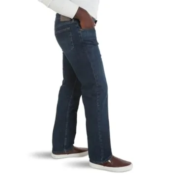 Wrangler Men's Big & Tall Comfort Flex Relaxed Fit Jeans