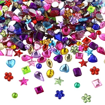900pcs JPSOR Rhinestones for Crafting & Decorations