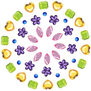 900pcs JPSOR Rhinestones for Crafting & Decorations