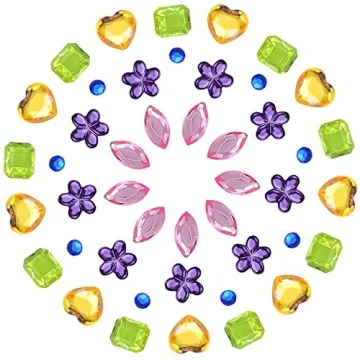 900pcs JPSOR Rhinestones for Crafting & Decorations