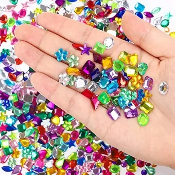 900pcs JPSOR Rhinestones for Crafting & Decorations