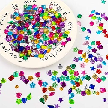 900pcs JPSOR Rhinestones for Crafting & Decorations