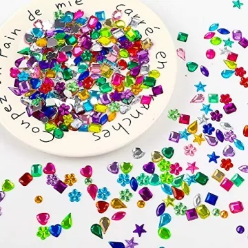 900pcs JPSOR Rhinestones for Crafting & Decorations