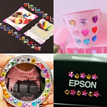 900pcs JPSOR Rhinestones for Crafting & Decorations