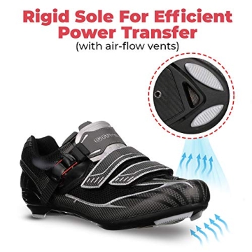 Gavin Elite Road Cycling Shoes Size 43 EU - Comfort & Performance