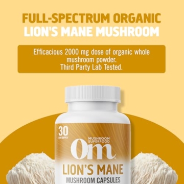 Get Focus & Memory Support with Lion's Mane Capsules