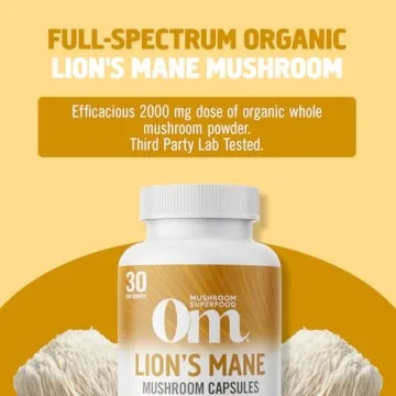 Get Focus & Memory Support with Lion's Mane Capsules