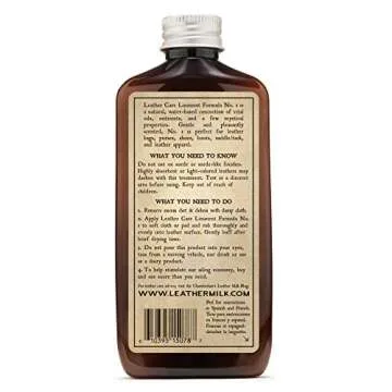 Leather Milk Conditioner - All-Natural Leather Care Solution