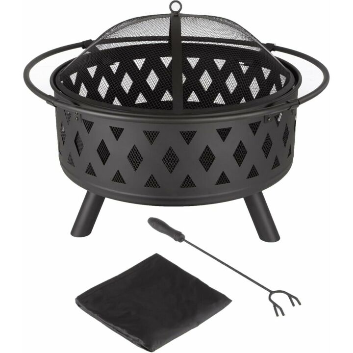 32-Inch Outdoor Fire Pit Set - Perfect for Gatherings