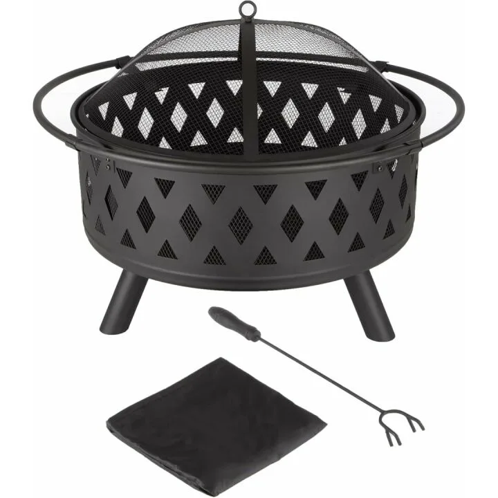 32-Inch Outdoor Fire Pit Set - Perfect for Gatherings