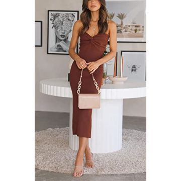 Stylish Sdencin Twist Knot Dress for Summer Occasions