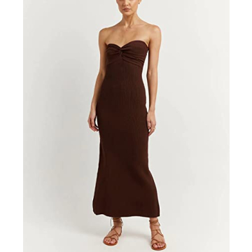 Stylish Sdencin Twist Knot Dress for Summer Occasions
