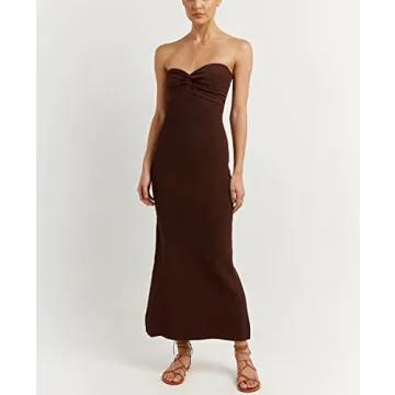 Stylish Sdencin Twist Knot Dress for Summer Occasions
