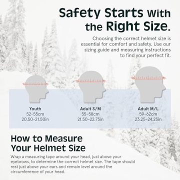 Retrospec Comstock Ski Helmet for All Ages - Adjustable Fit