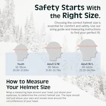 Retrospec Comstock Ski Helmet for All Ages - Adjustable Fit